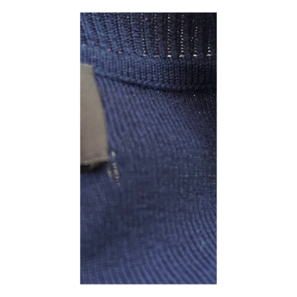 Men's Tasso Elba Golf Blue Yellow Argyle Print V-Neck Sweater Vest. Size XL - Picture 6 of 6